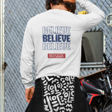 Pullover Believe Blanco