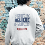 Pullover Believe Blanco