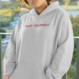 Heather Gray Believe Hoodie