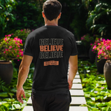 T-Shirt Believe Negro