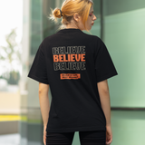 T-Shirt Believe Negro