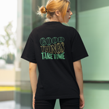 T-Shirt Good Things Negro