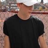 White Icon Curved Cap