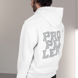 Hoodie Uniblock Blanco