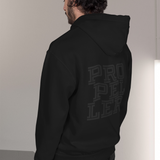 Hoodie Stealth Uniblock Negro