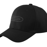 Gorra Curva Stealth Inicial Negro