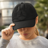 Gorra Curva Stealth Icono Negro