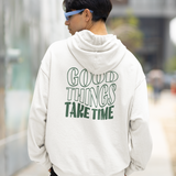 Hoodie Good Things Blanco