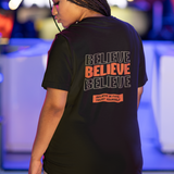 T-Shirt Believe Negro